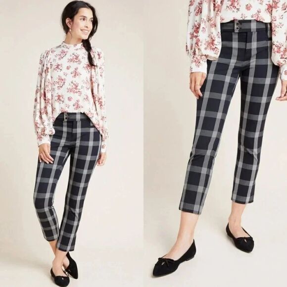 AnthropologieThe Essential Slim Trouser 6P - Picture 1 of 13